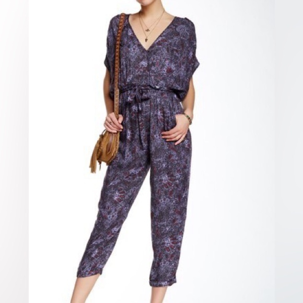 Free People Universal Surplice Jumpsuit
